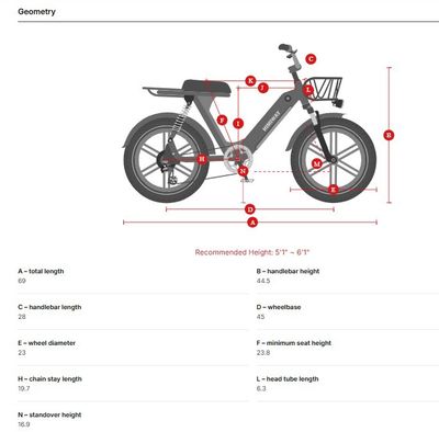 Escape Pro / Long Range Moped-Style eBike ST