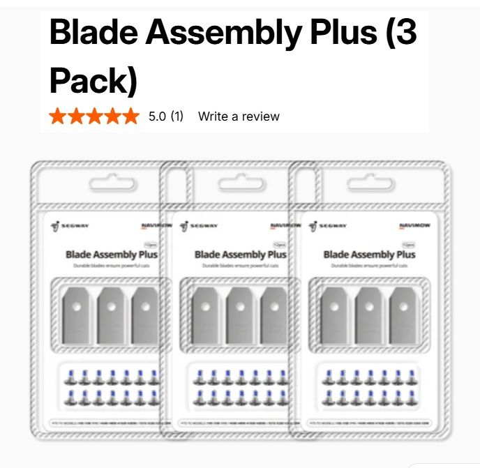 Blade Assembly Plus (3 Pack)