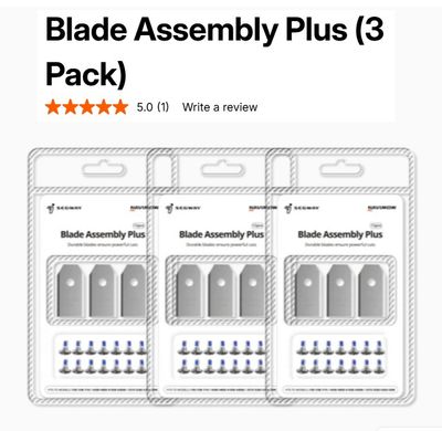 Blade Assembly Plus (3 Pack)