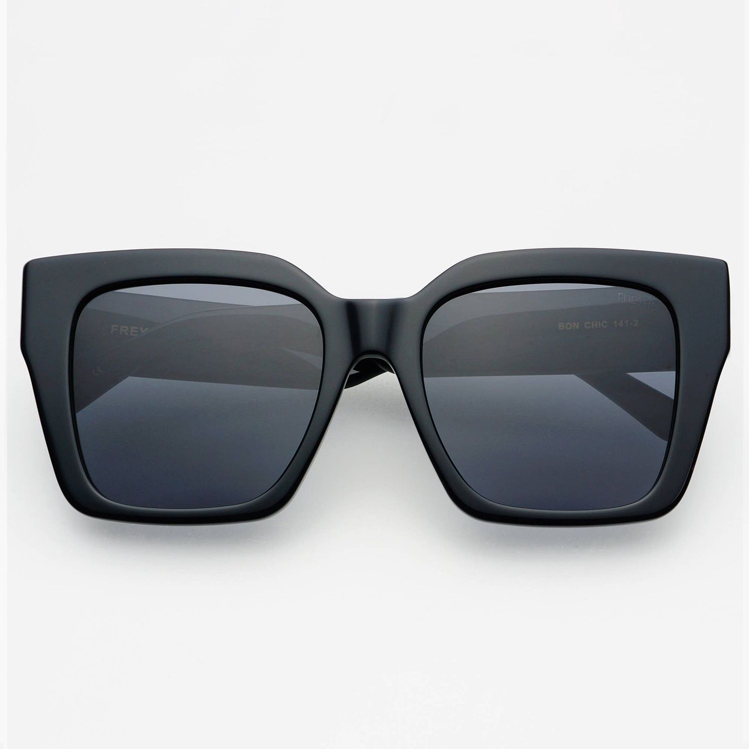 Bon Chic Acetate Oversized Square Sunglasses(1), Color: Black