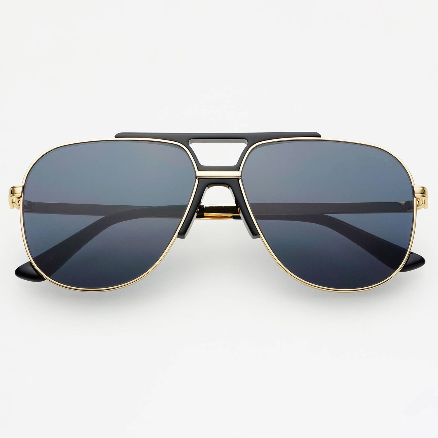 Logan ( NEW ) Acetate Aviator Unisex Sunglasses(1), Color: Black / Gray