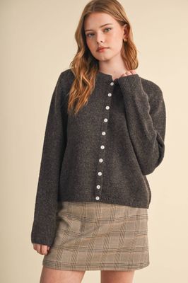 MARLED KNIT SWEATER CARDIGAN