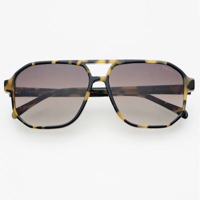 Billie Aviator Sunglasses-Tortoise