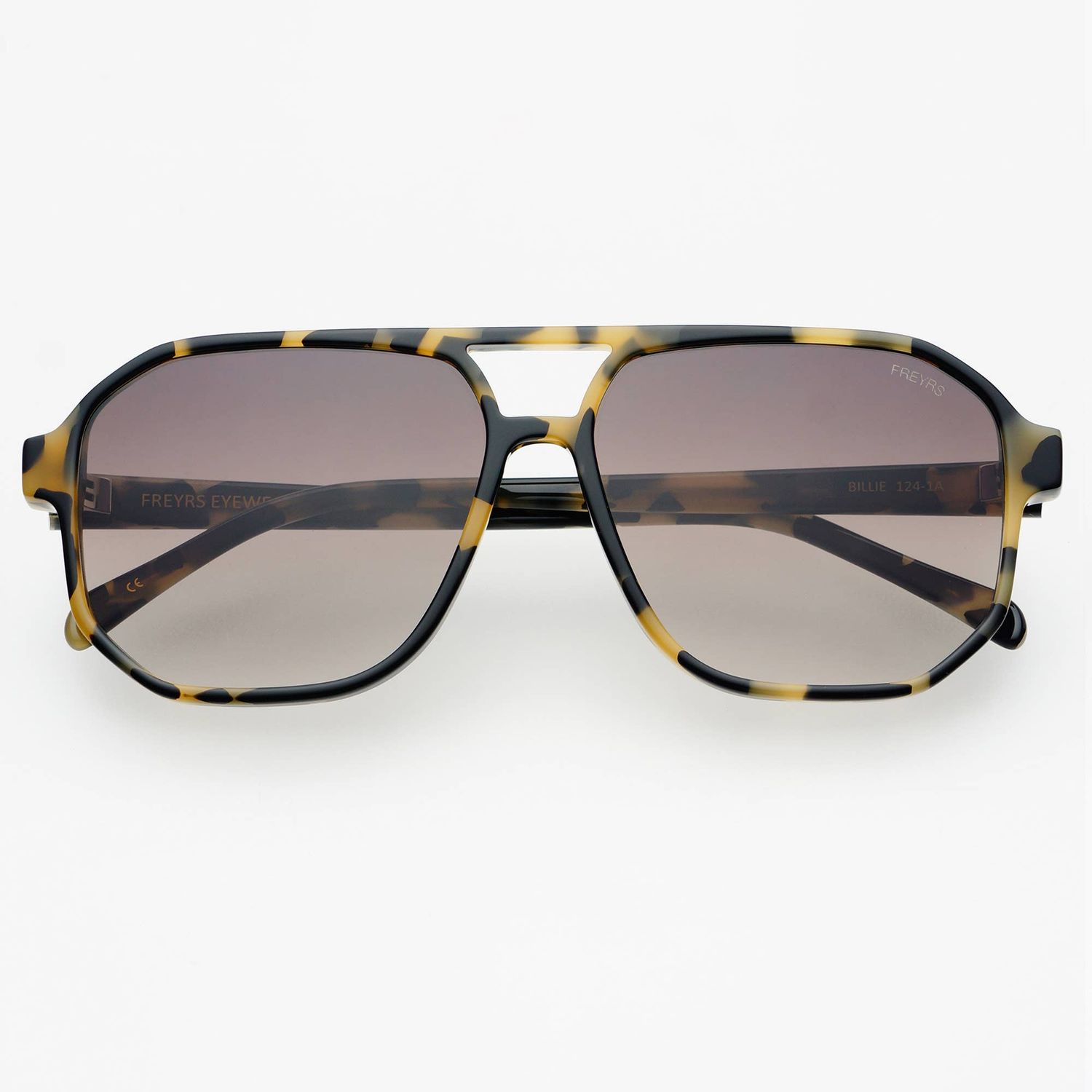 Billie Aviator Sunglasses-Tortoise, Color: Tortoise