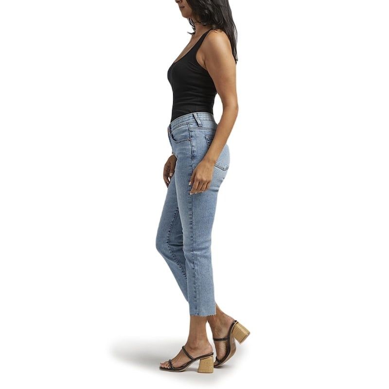 Ruby Mid Rise Straight Cropped Ruby Mid Rise Straight Cropped