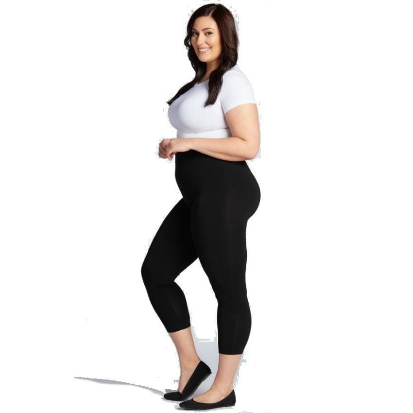 C'est Moi Bamboo CEBPL1005 black plus size leggings