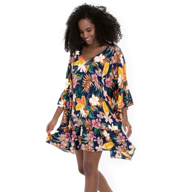 Akalani Ruffle Beach Dress Akalani Ruffle Beach Dress