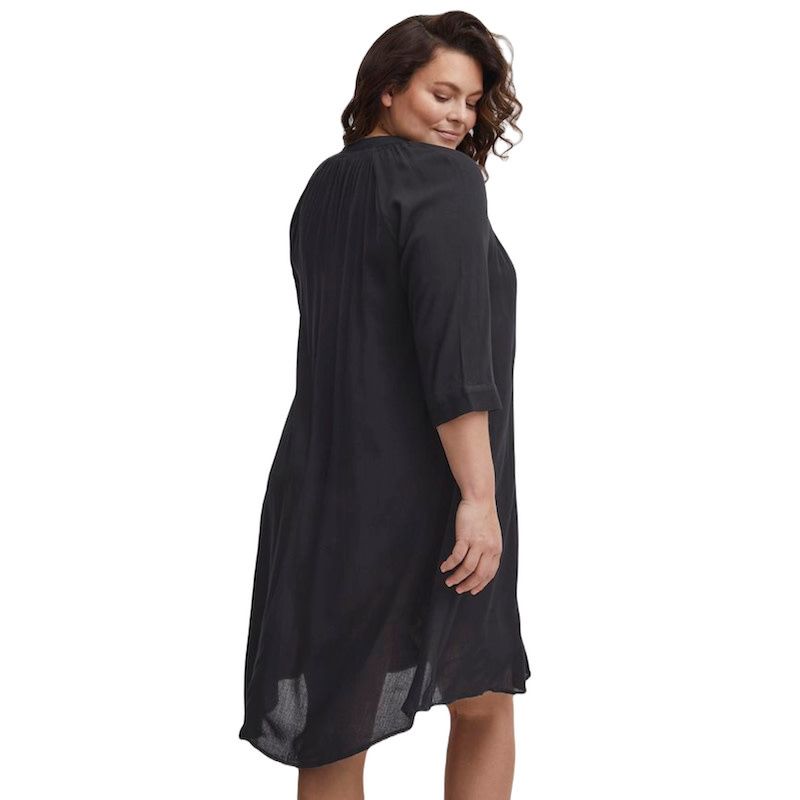 Joyce Vneck Shirt Dress