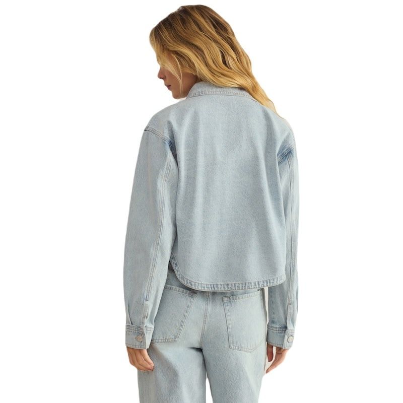 All Day Cropped Jacket - Womens Tops | z supply