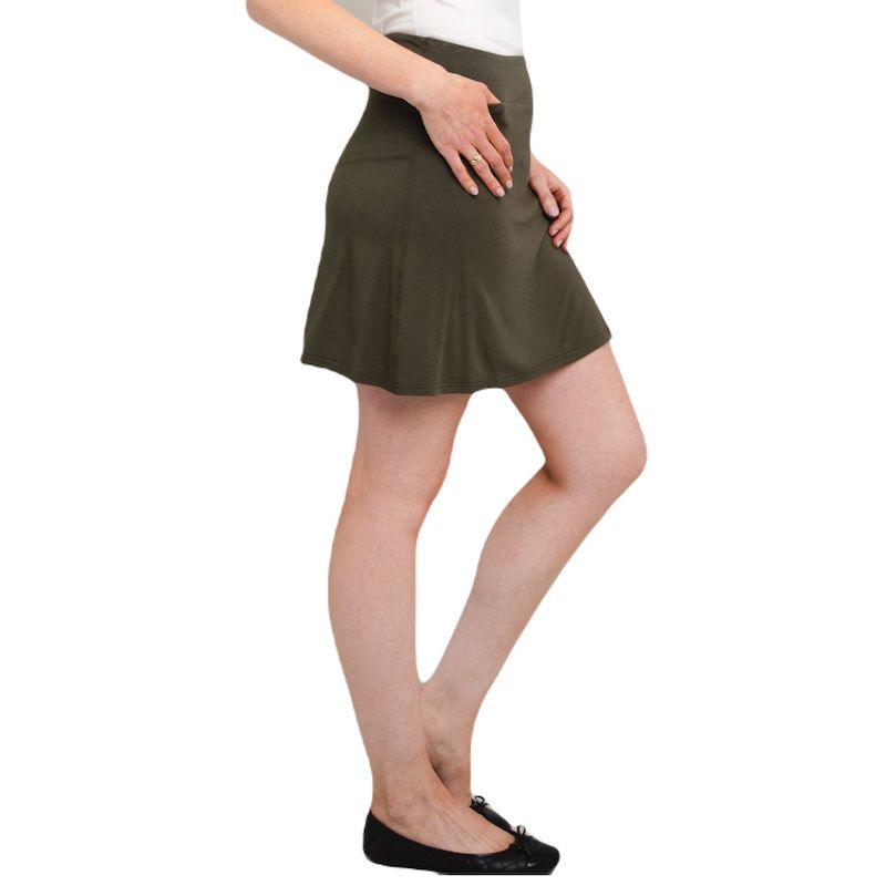 Bamboo Melly skOrt, Color: Khaki, Size: XL