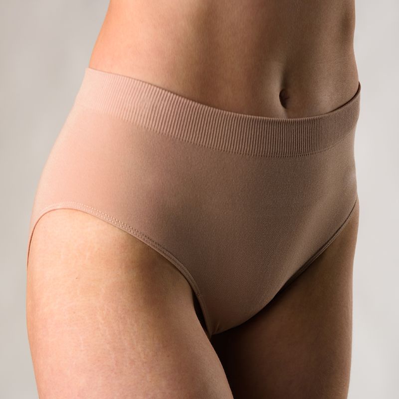 2pkg. Panty Full Bamboo Brief, Color: Beige, Size: S