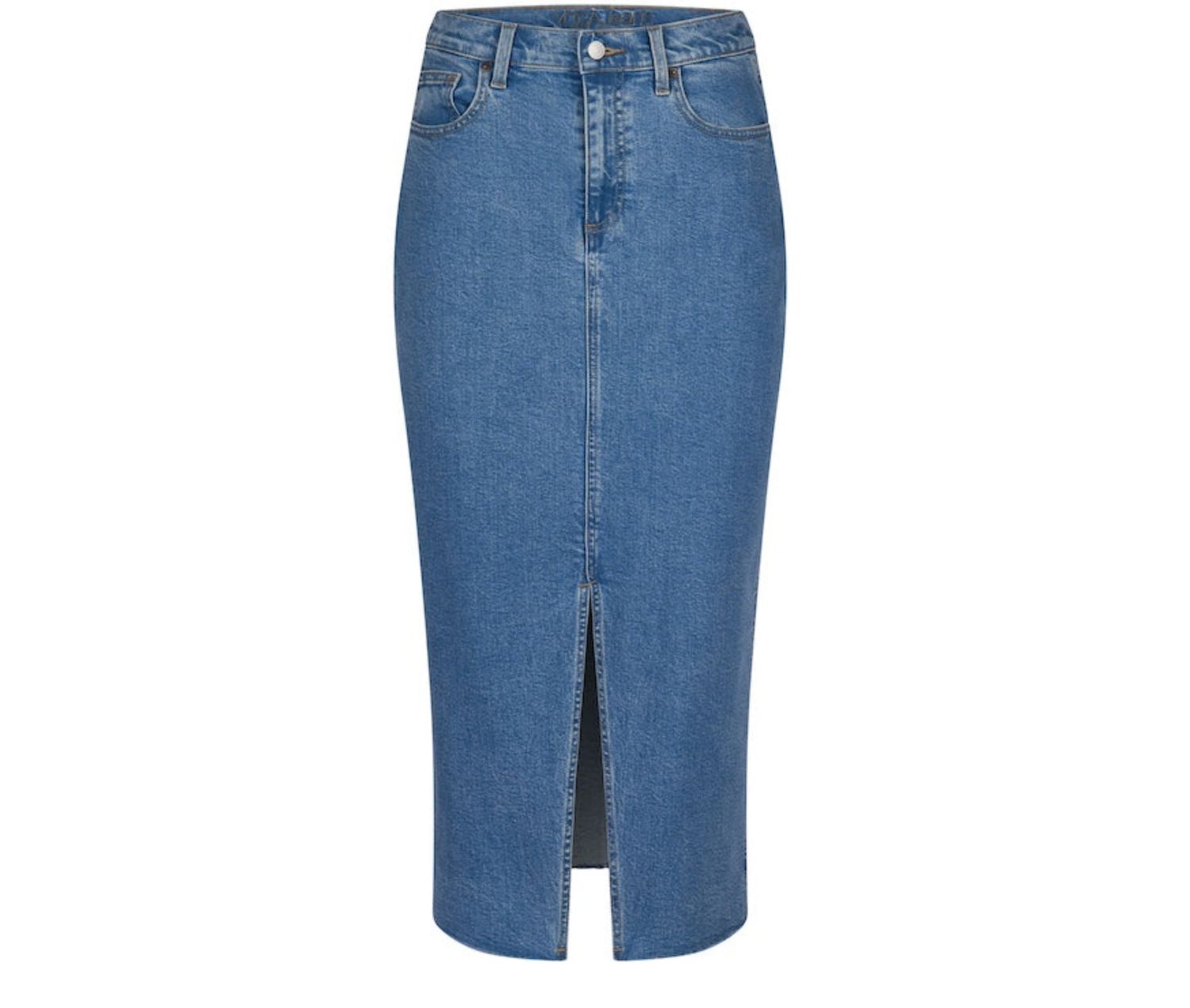 High Waist Flow Skirt, Color: Montreal, Size: 28