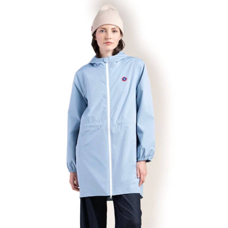 Amelot Long eco- Raincoat, Color: Ciel Blue, Size: M