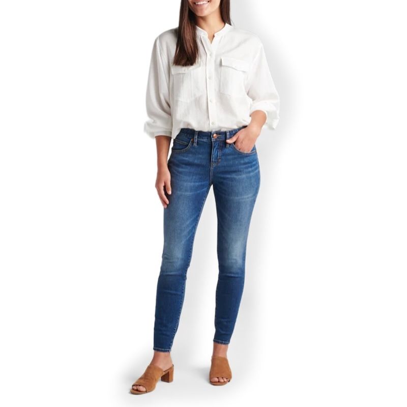 Jag Jeans Cecilia Skinny Denim Thorn Blue