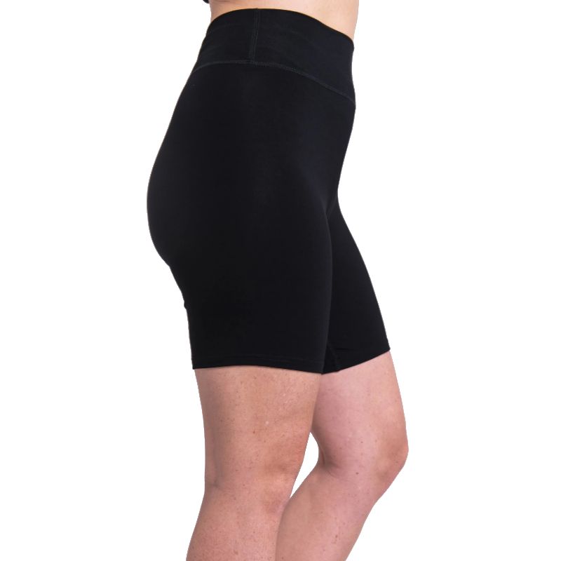 Hallie Bamboo Shorts, Color: Black, Size: XXS