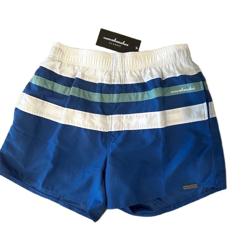 Classic Swim Trunks, Color: Blue, Size: M