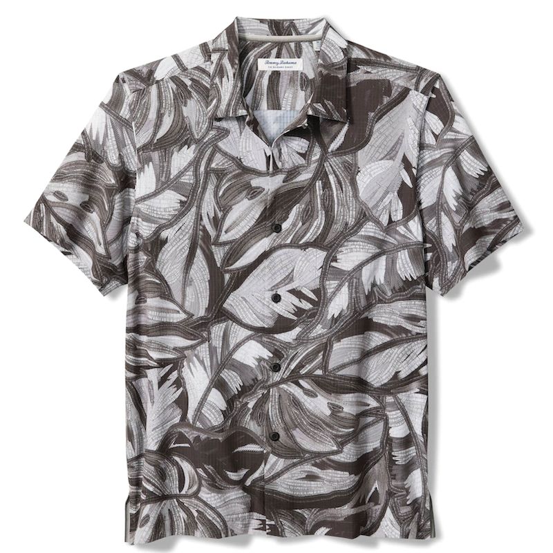IZ Bahama Coast Shirt, Color: Shadow Fronds, Size: M