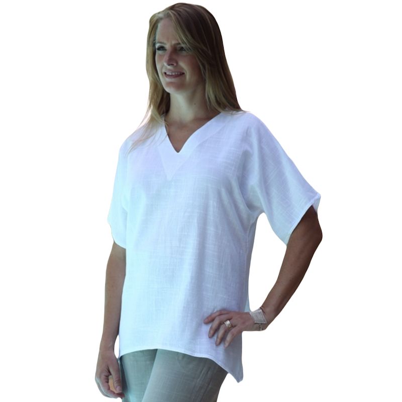 California Brisa Drip Hem Top