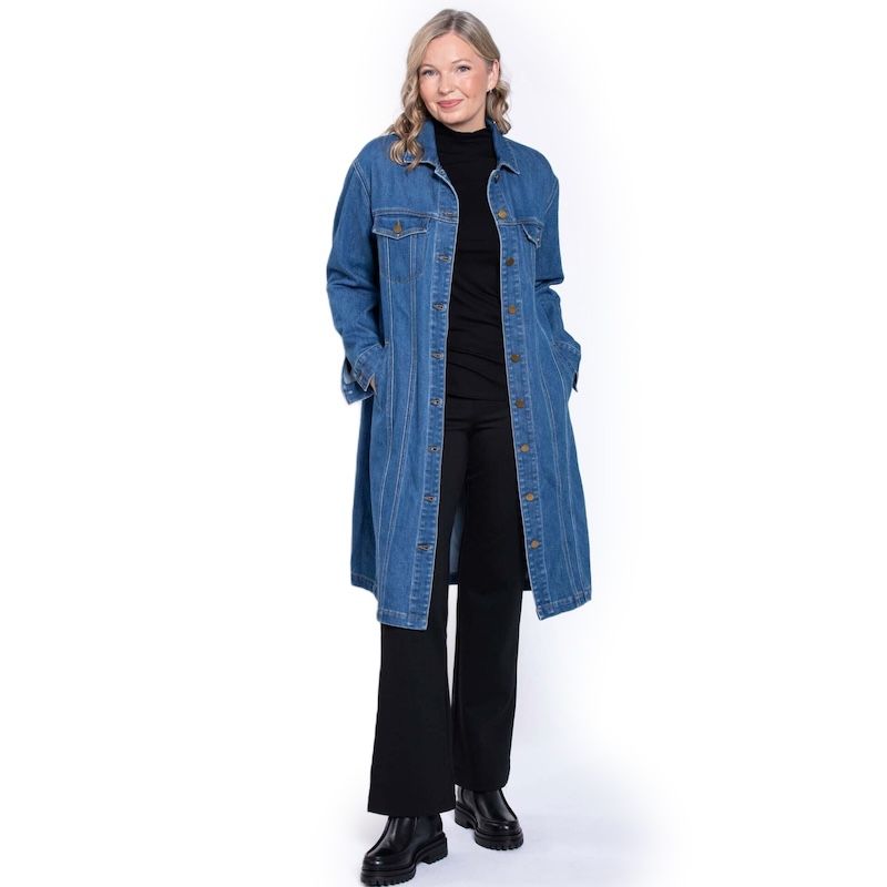 Geraldine Long Denim Jacket