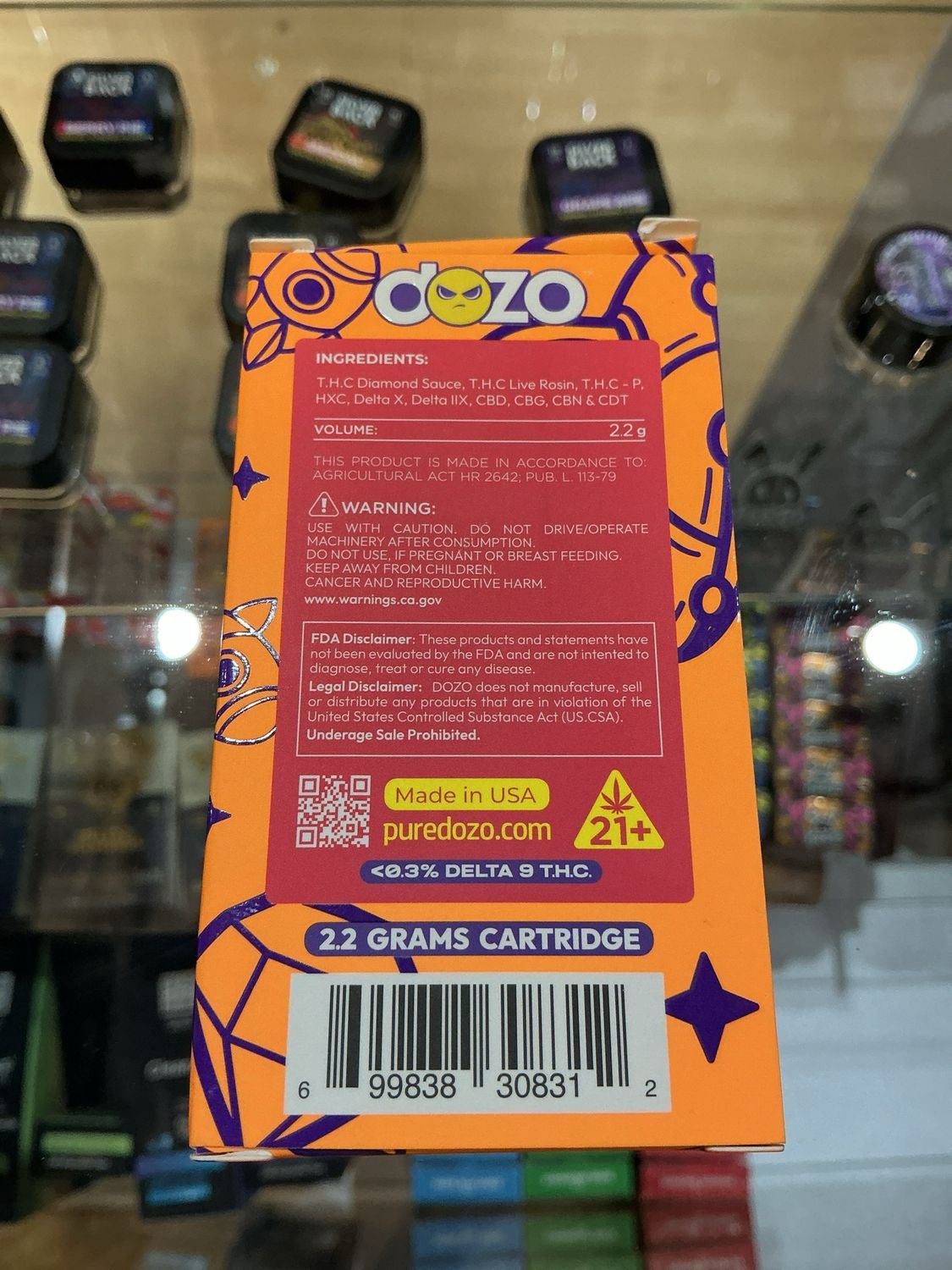 Dozo Live Rosin Carts