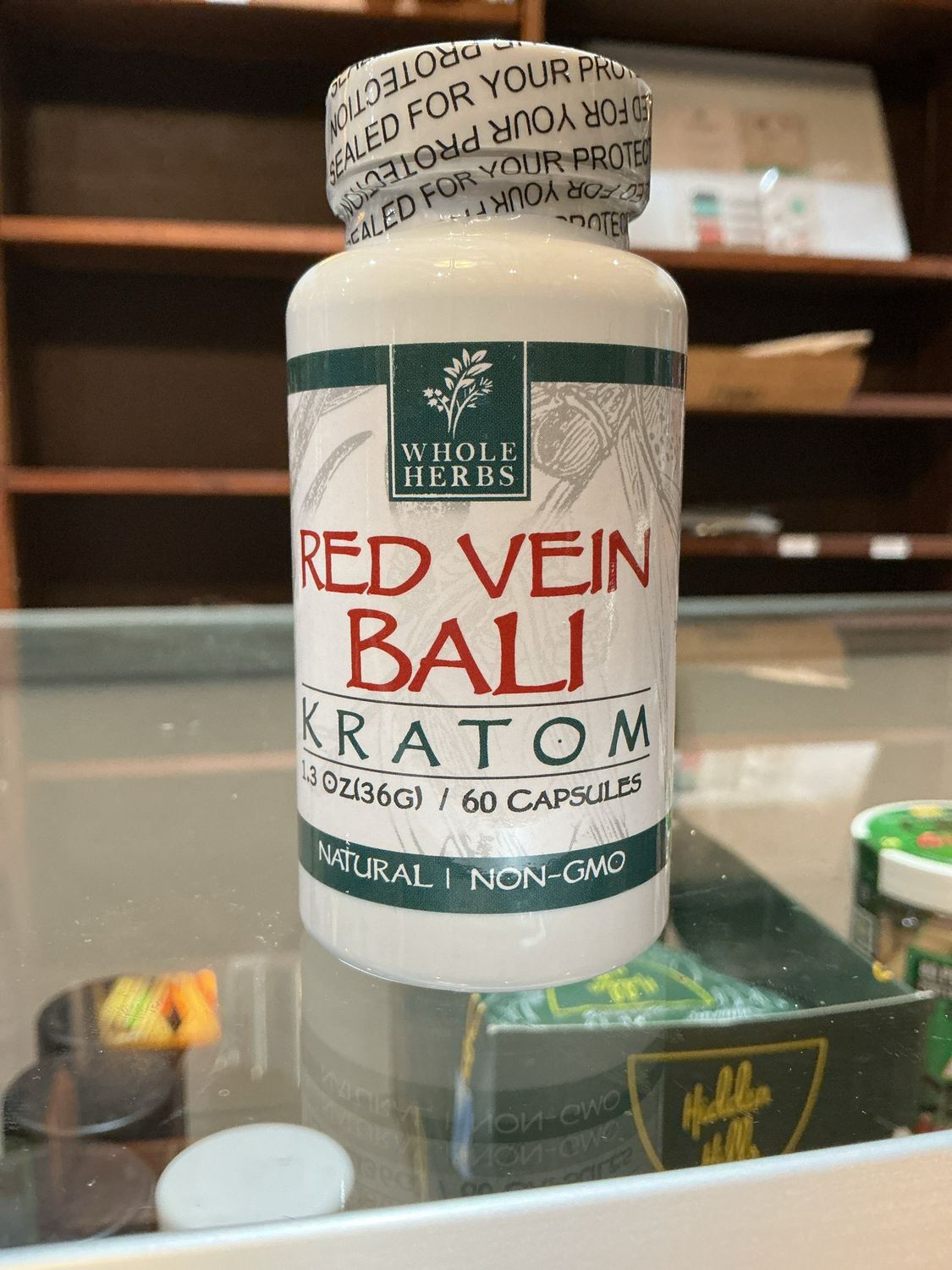 Red Vein Bali Kratom Capsules