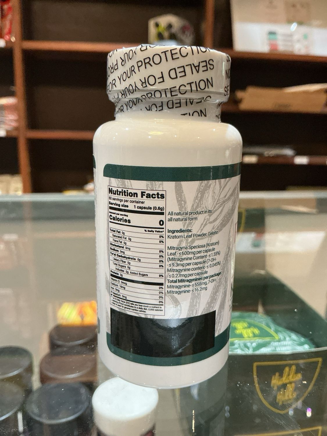 Red Vein Bali Kratom Capsules