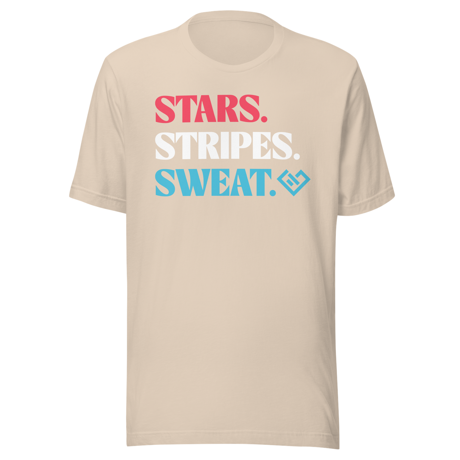 Stars. Stripes. Sweat. - Unisex Crew Tee