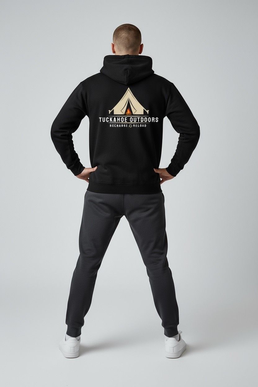 Black Hoodie (back logo)