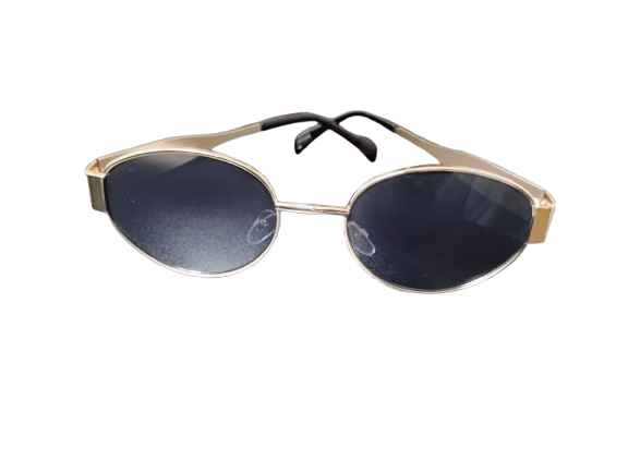 ​Couture By: Kadasieré- Designer Gold Framed  Fashion Sunglasses