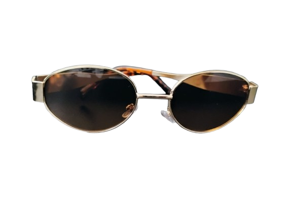 ​Cafe Couture By: Kadasieré  Designer fashion Gold Framed Sunglasses