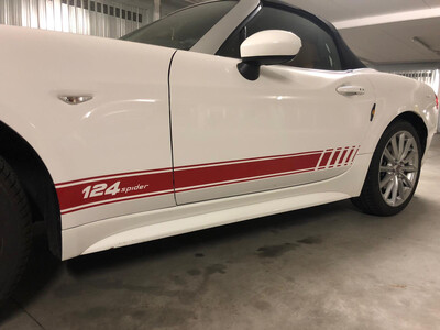 Strisce laterali 124 SPIDER - ABARTH