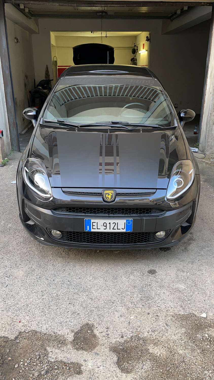 Adesivo per cofano Jeep Renegade colore nero opaco