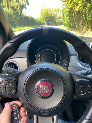 Adesivi per Cromature Airbag volante 500