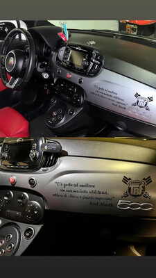 Sticker “Citazione Karl Abarth”