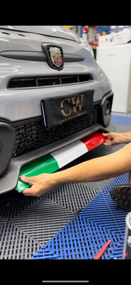 Adesivo per SPLITTER anteriore 595 ABARTH RESTYLING >2016