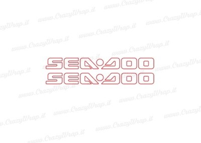 KIT LOGHI SEADOO SCAFO 2 pz. per SEADOO RXP 260 RS