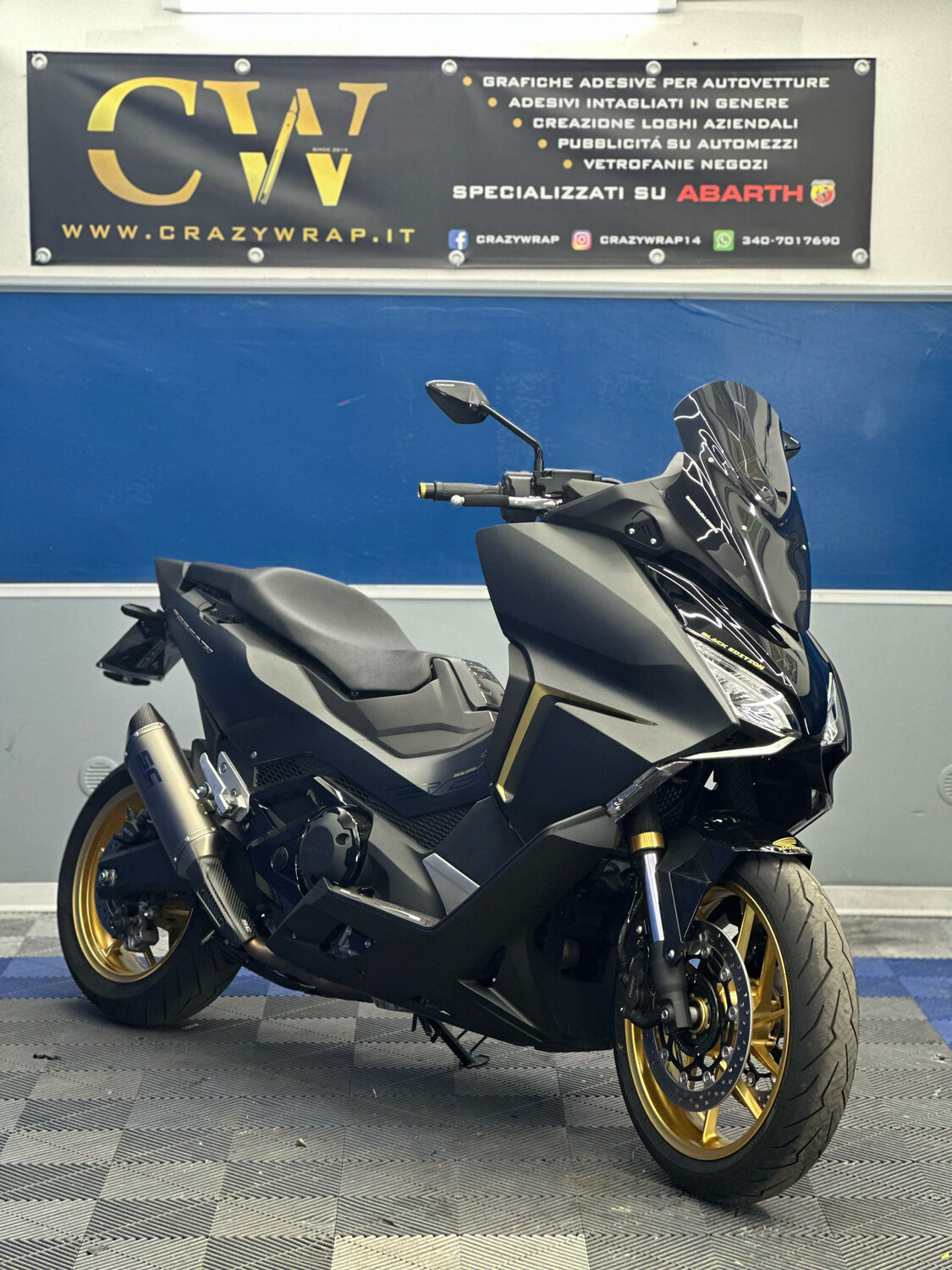 KIT GRAFICHE COMPLETE per HONDA FORZA 750 dal 2021 in poi