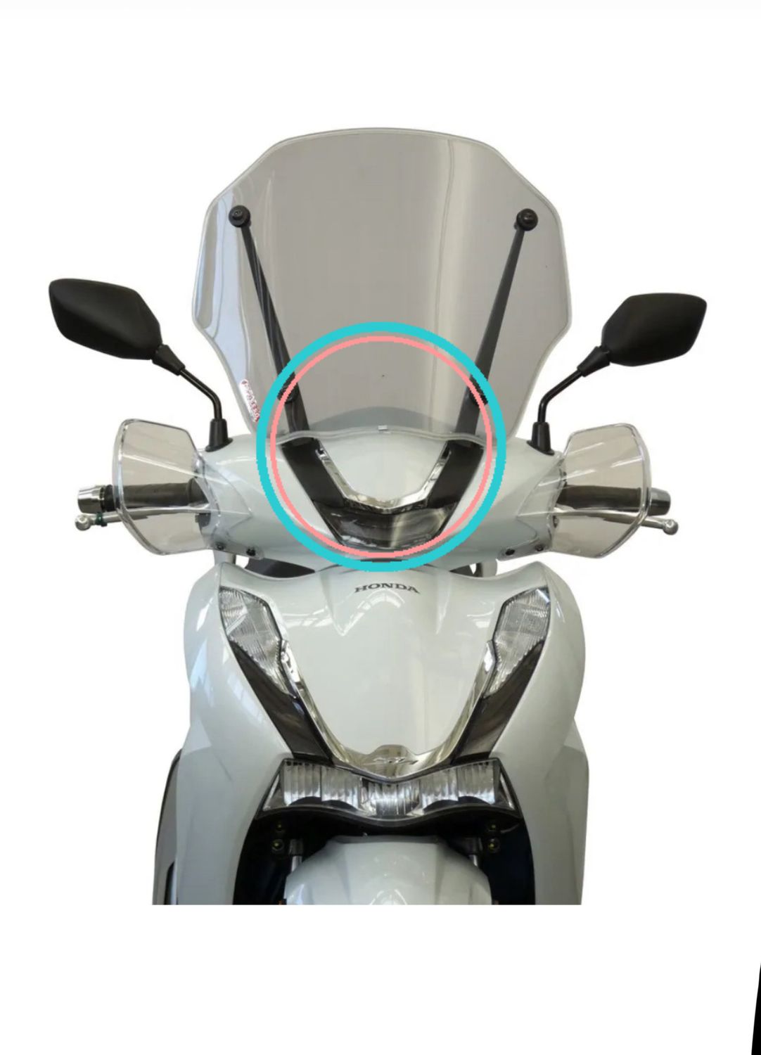 ADESIVO PERSONALIZZATO CUPOLINO SH 300/350 (tutte le annate)