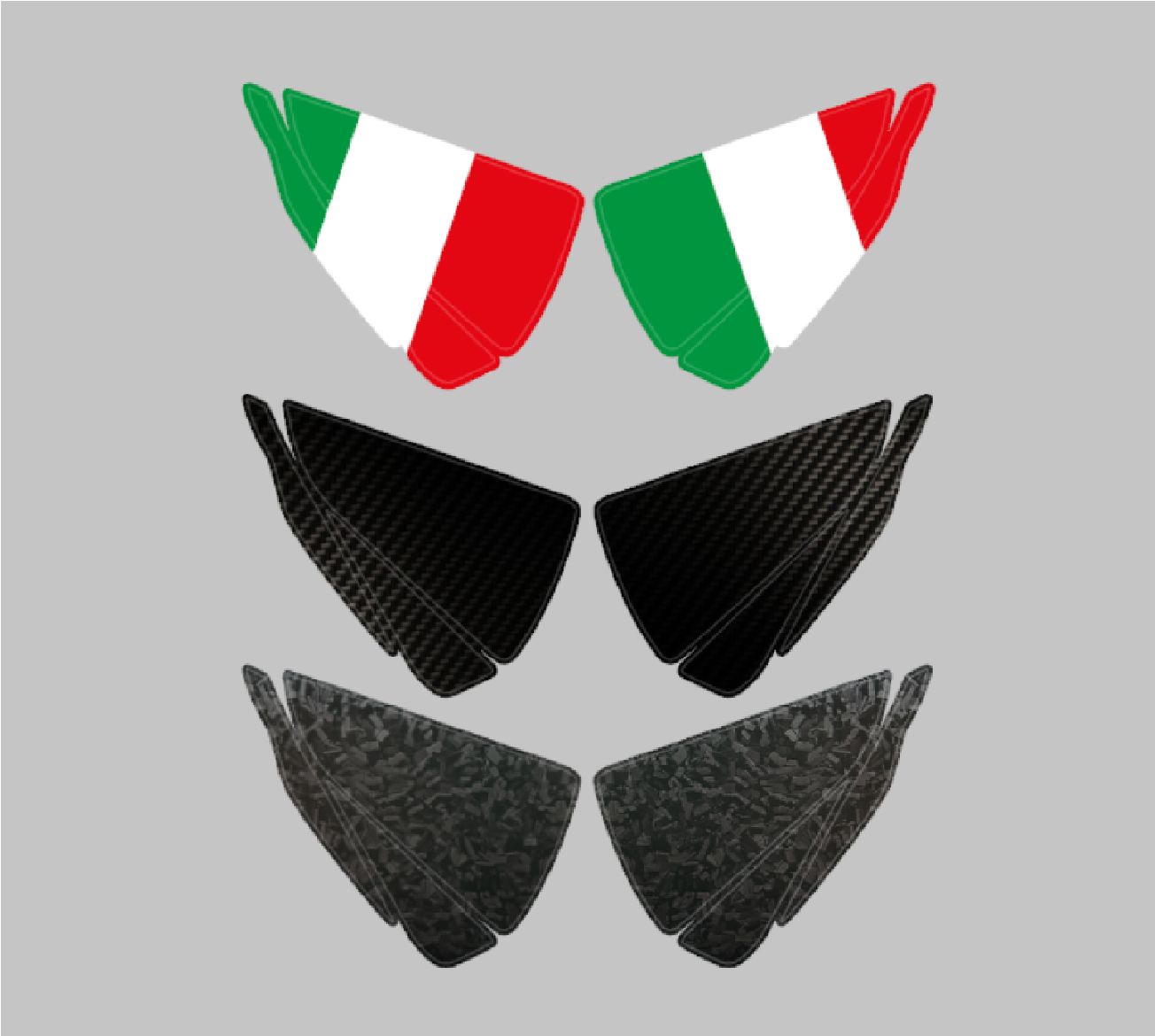 Kit adesivi calotte specchietti per SEADOO RXP 300/325 X RS 2021 --&gt;