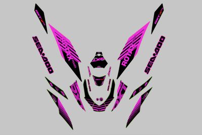 KIT GRAFICHE COMPLETE per SEADOO RXT 300/325 X RS - dal 2018/25
