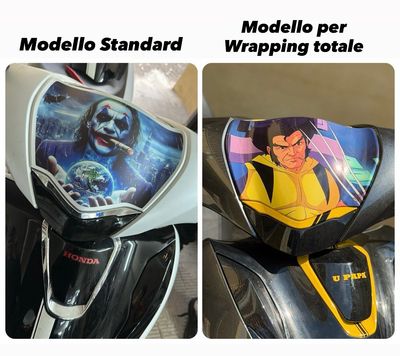 ADESIVO PERSONALIZZATO CUPOLINO SH 125/150 (2020-2025)