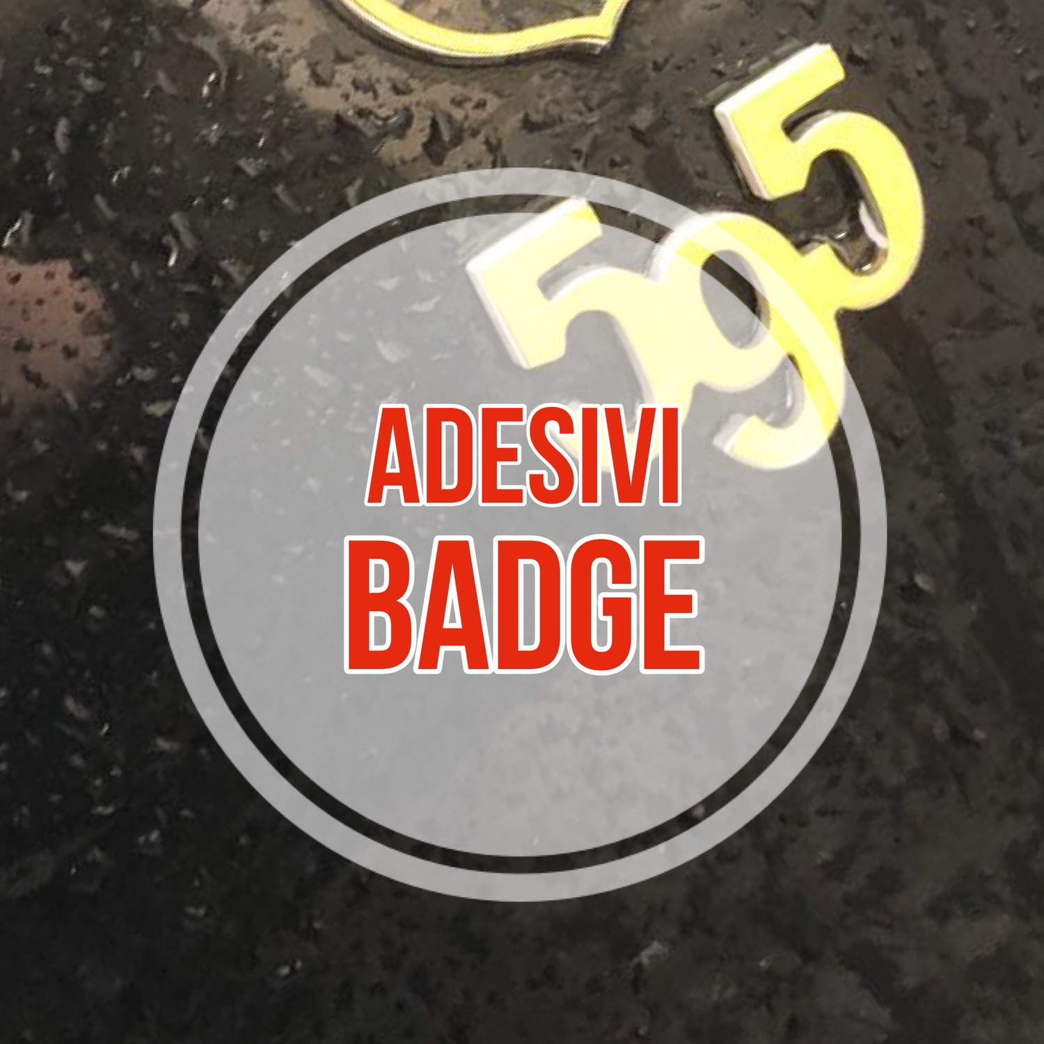 Kit Adesivi Badge 595 - 2 pezzi / 3 pezzi