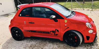 Kit Strisce Laterali Scorpion 2016 per 500 ABARTH