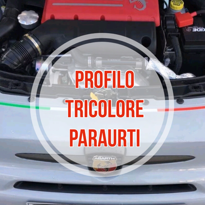 Profilo Tricolore paraurti 500 ABARTH