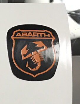 Logo volante personalizzato per 500 ABARTH - GPA - EVO ABARTH -124