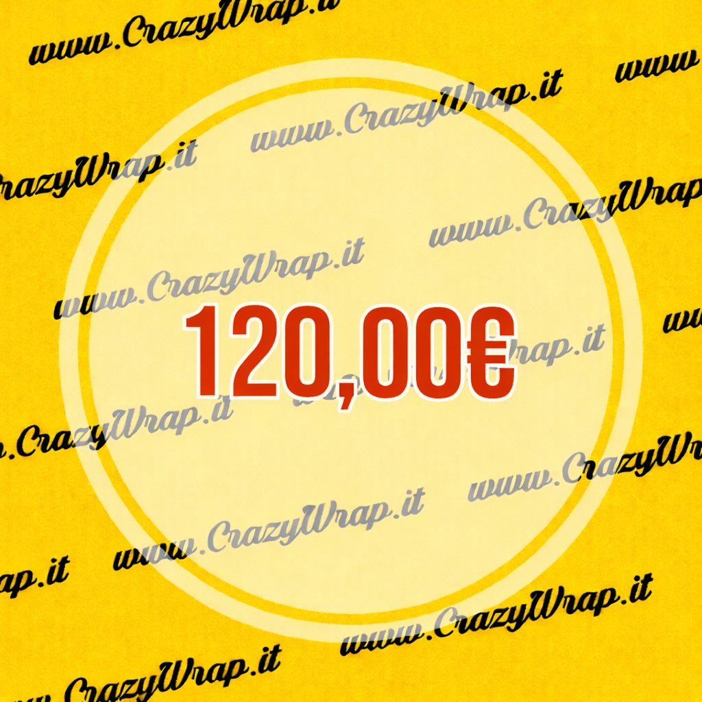 Adesivo personalizzato da: 120,00€