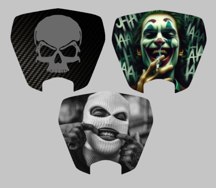 ADESIVO CASSETTINO PORTA OGGETTI PERSONALIZZATO - SEADOO RXP 300/325 X RS >2021