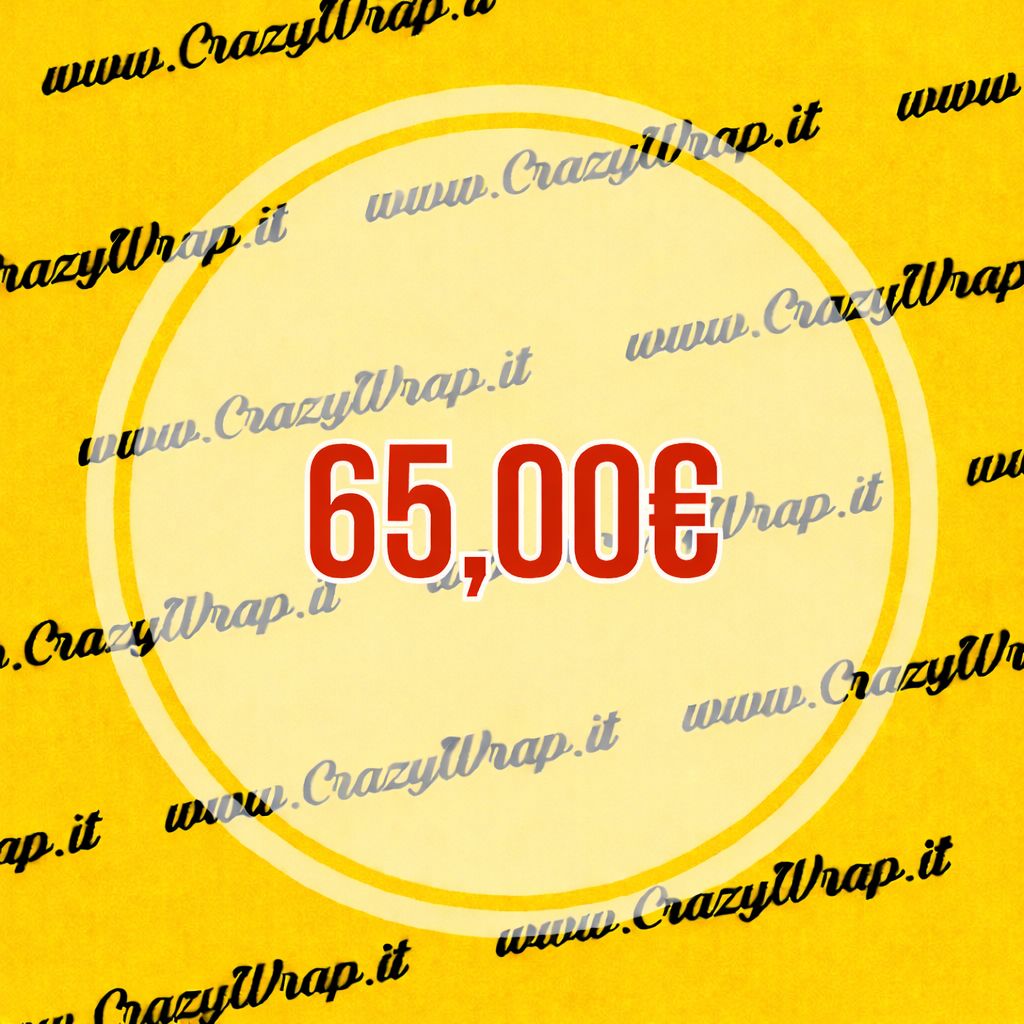 Adesivo personalizzato da: 65,00€ Adesivo personalizzato da: 65,00€