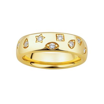 Mosiądz Pozłacany 18-karatowym złotem