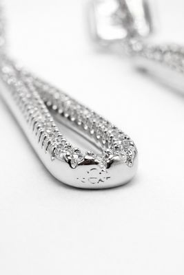 Kolczyki SILK TOUCH SILVER
